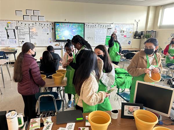 Gardening Club with Ms. Hazard